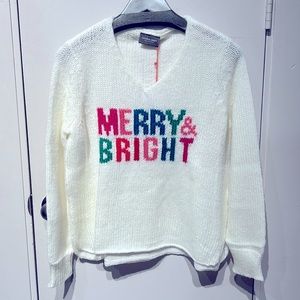 WoodenShips popular Merry & Bright sweater!